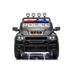 Elektrické autíčko Policajné ZB629-P 24V 4x100W - čierne Elektrické autíčko Policajné ZB629-P 24V 4x100W - čierne